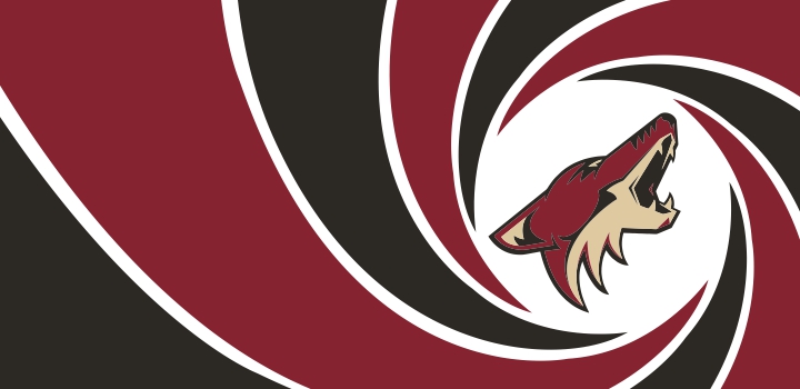 007 Arizona Coyotes logo vinyl decal